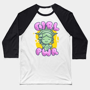 Girl Power Baseball T-Shirt